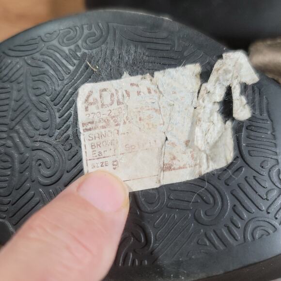 Earth Spirit Gelron 2000 Leather Sandals - Women's Size 9 - Picture 7 of 7